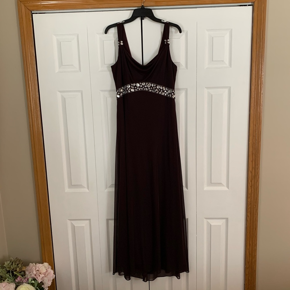 Brown Alex evenings dress